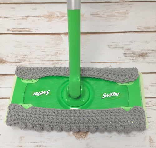Crochet Cleaning Pads. Reusable Mop Cloth. Crochet Dry Mop Head. Washable Cloth.
