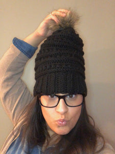 Becky Beanie - Crochet Slouchy Beanie