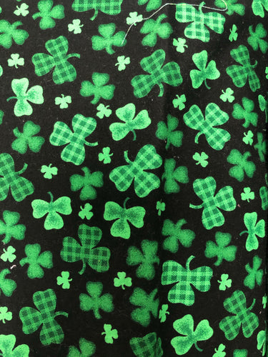 Shamrocks Face Mask | Handmade Cotton shield