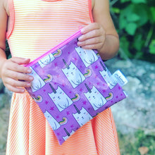 Reusable Snack Bags - Caticorn Print