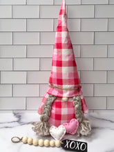 Lovie Gnome Lady | Stuffed Gnome | Valentines Gnome