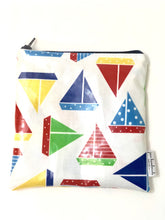 Reusable Snack Bags - Sailboat Print