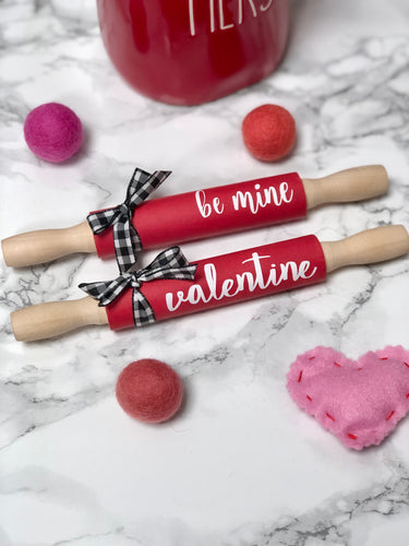 Wooden Rolling Pin | Farmhouse Decor | valentines decor