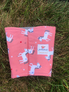Unicorn Iced Coffee Cozy. Drink Sleeve | RTS