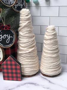 RTS | Rustic Yarn Trees | Set of 2