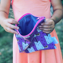 Reusable Snack Bags - Caticorn Print