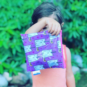 Reusable Snack Bags - Caticorn Print