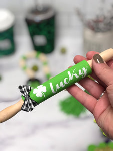 Wooden Rolling Pin | Farmhouse Decor | St Patrick’s decor