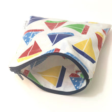 Reusable Snack Bags - Sailboat Print