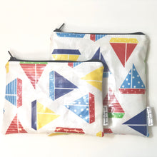 Reusable Snack Bags - Sailboat Print