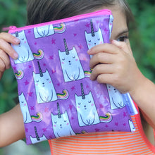 Reusable Snack Bags - Caticorn Print