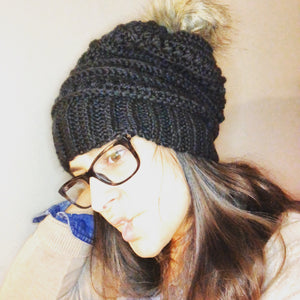 Becky Beanie - Crochet Slouchy Beanie